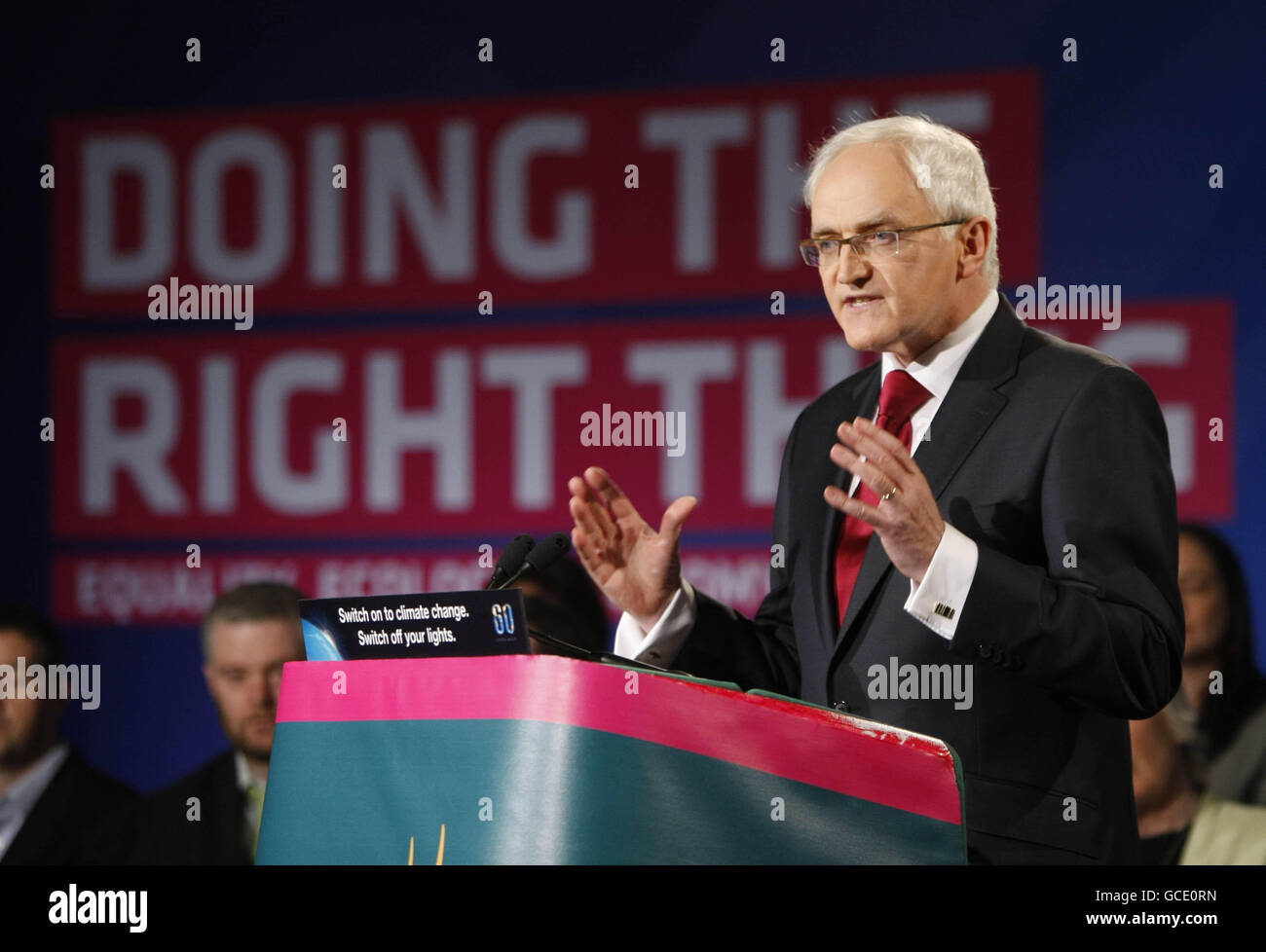 Green Party Convention Stock Photo Alamy