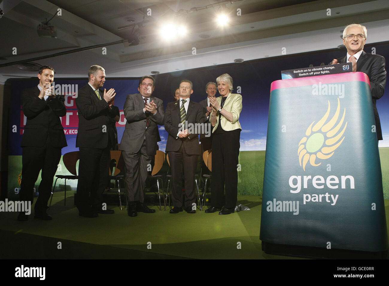Green Party Convention Stock Photo Alamy