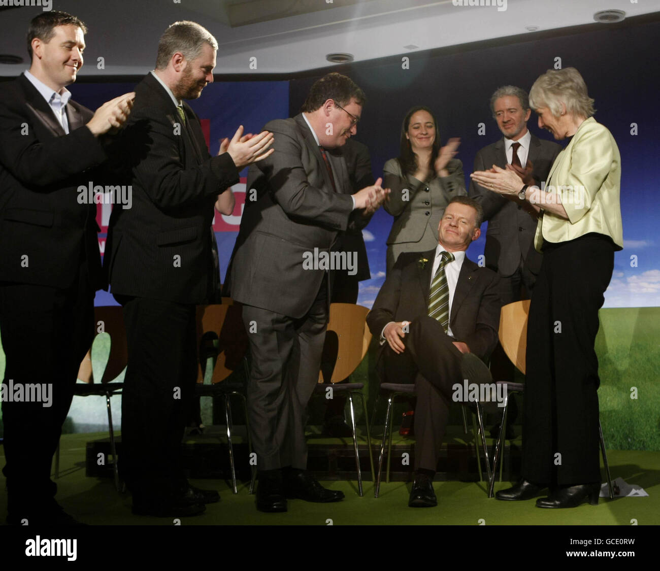 Green Party Convention Stock Photo Alamy
