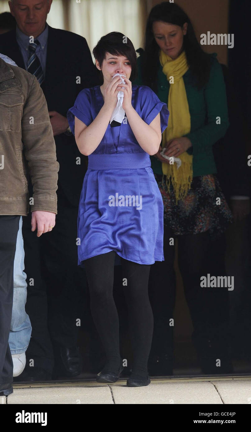 Private funeral service held holytown crematorium hires stock