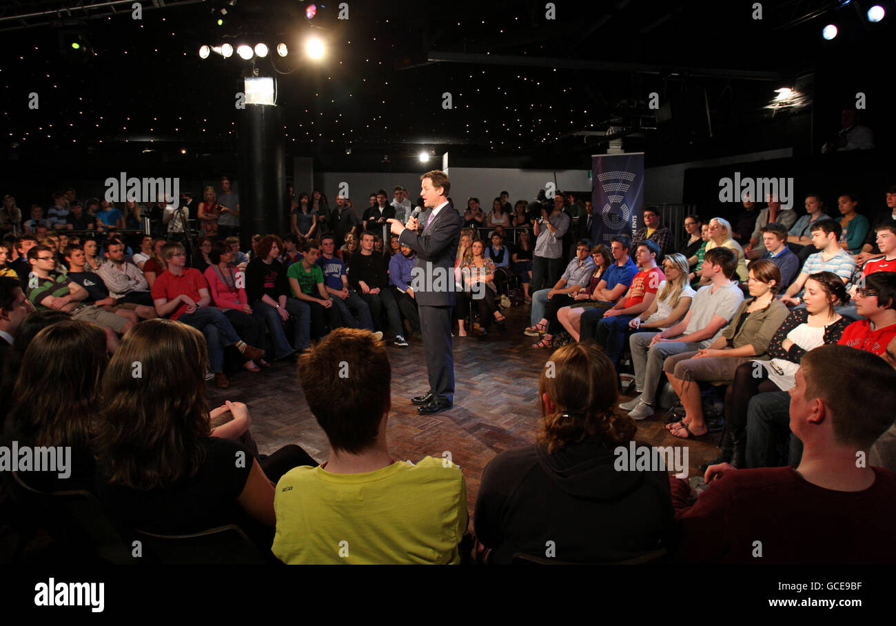 2010 General Election campaign Apr 19th Stock Photo Alamy