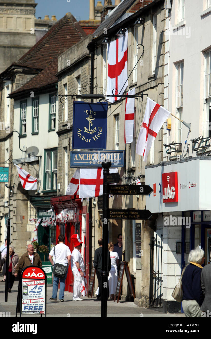 St Day celebrations Stock Photo Alamy