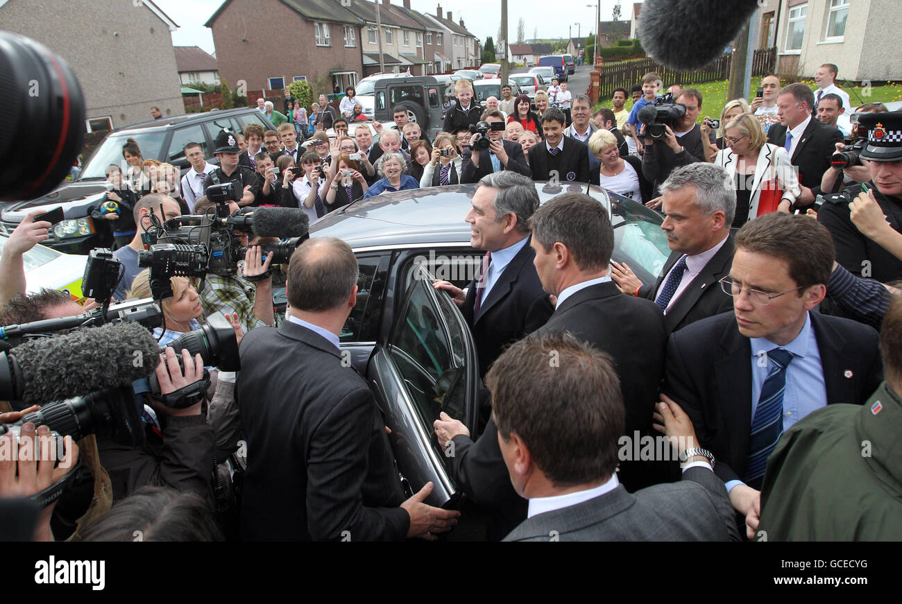 2010 General Election campaign Apr 28th Stock Photo Alamy