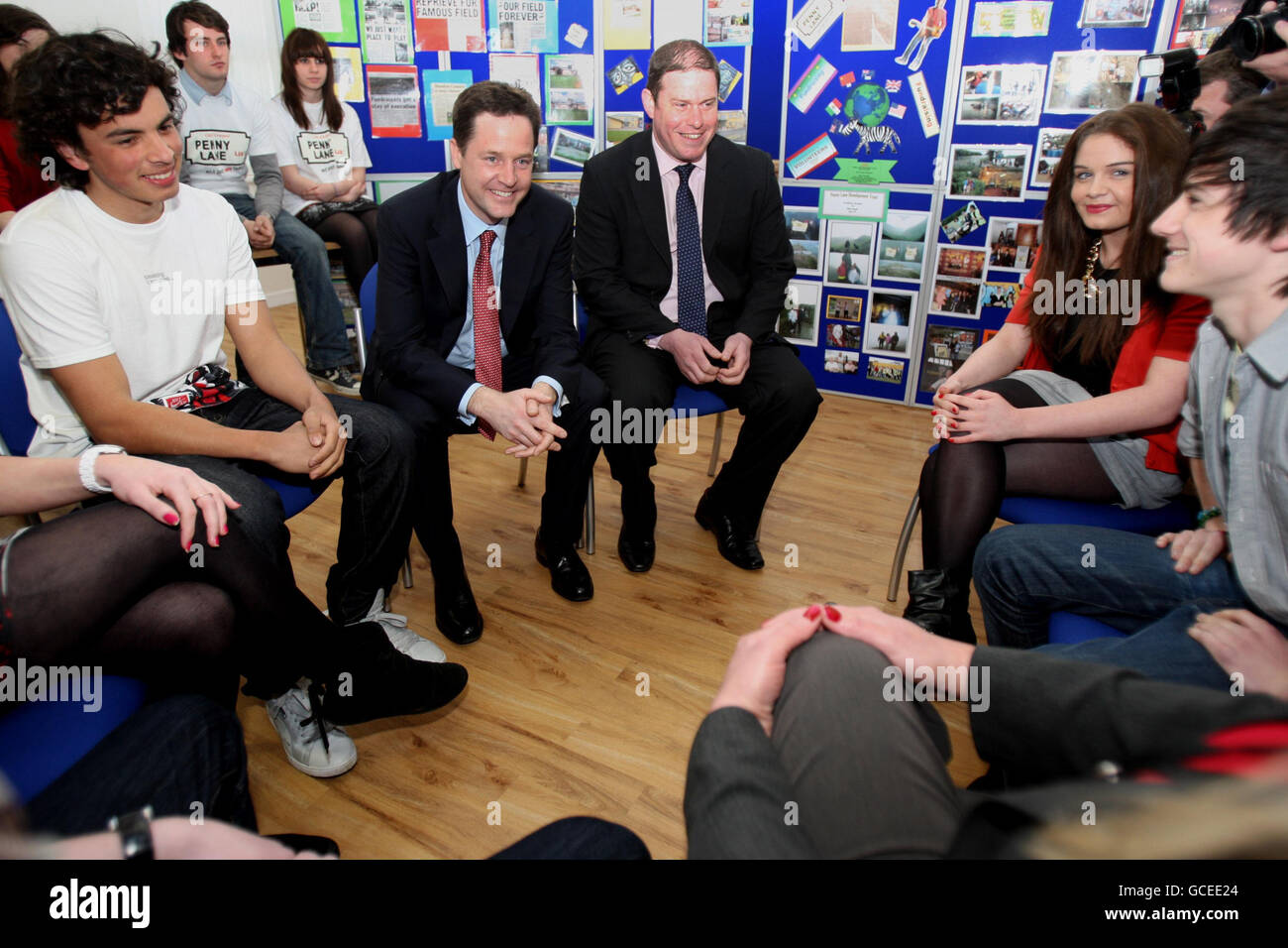 2010 General Election campaign Apr 7th Stock Photo Alamy