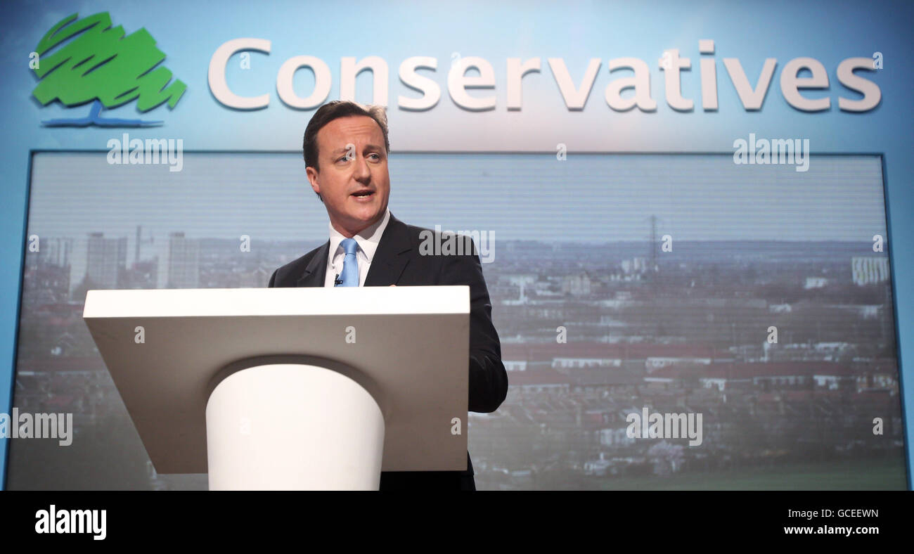 2010 General Election campaign Apr 8th Stock Photo - Alamy