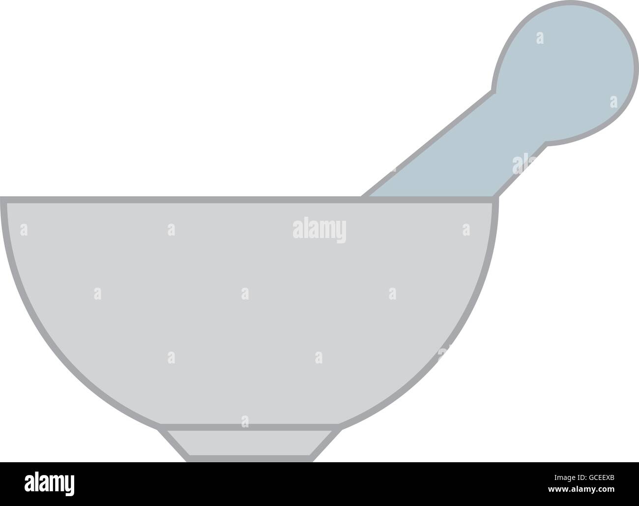 Granite pestle vector hi-res stock photography and images - Alamy
