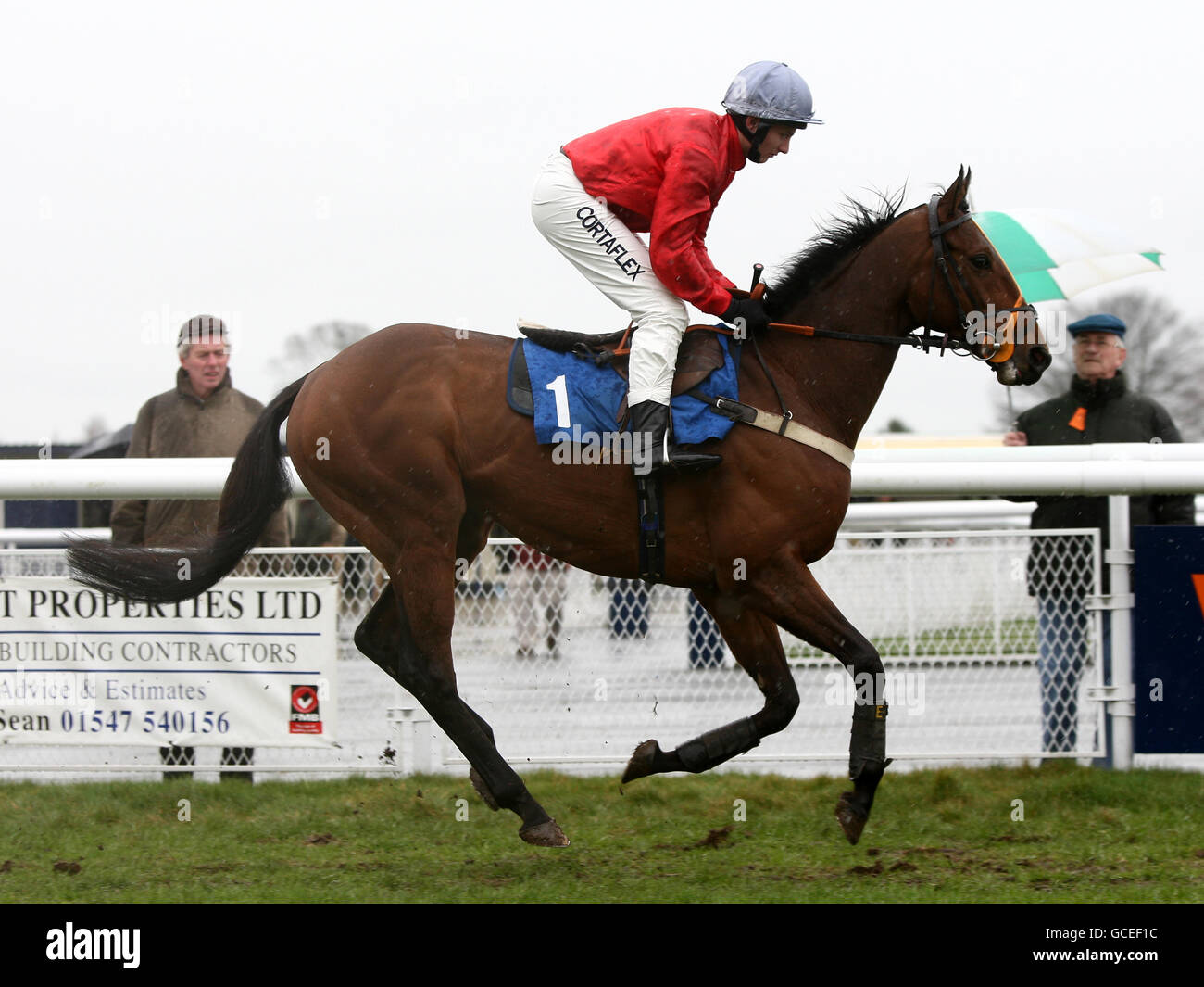 Horse Racing - Ludlow Racecourse Stock Photo - Alamy