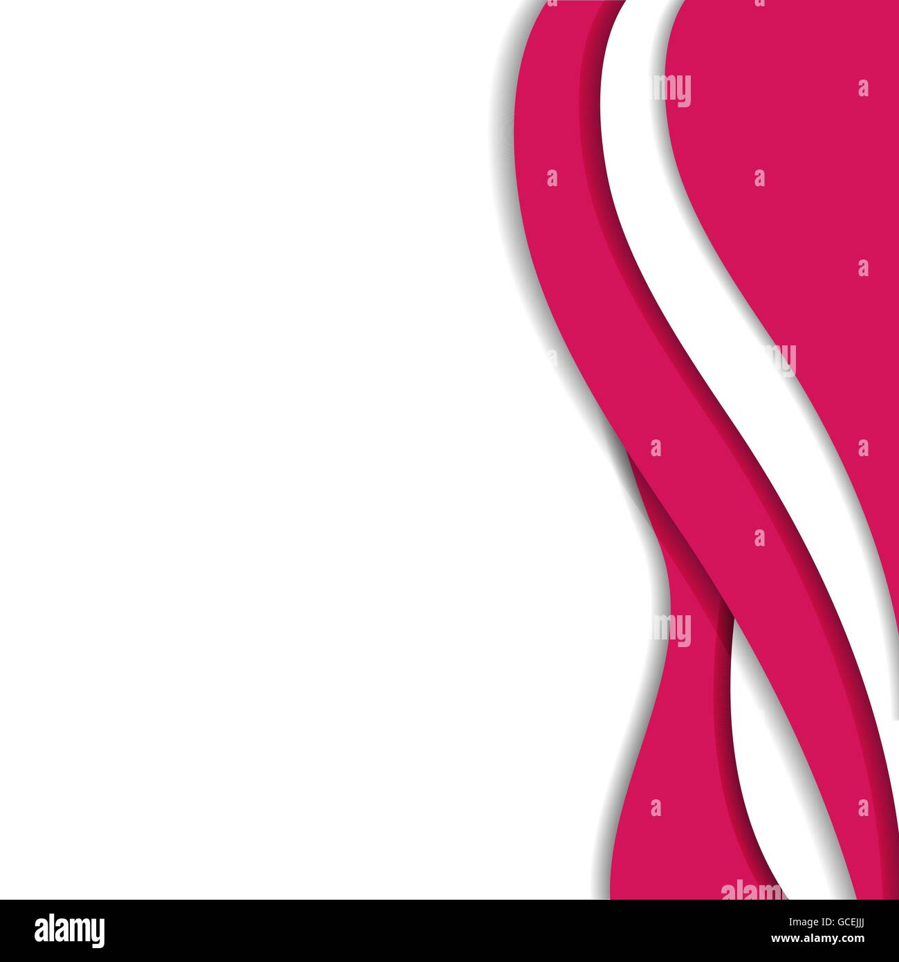 Abstract background with pink waves Stock Vector Image & Art - Alamy