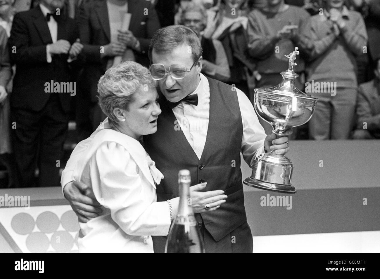 Snooker - Embassy World Professional Snooker Championship 1985 - Final - The Crucible Theatre Stock Photo