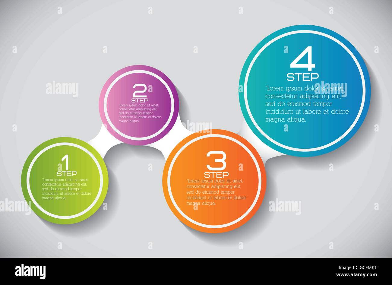 Infographic icon. Steps design. Vector graphic Stock Vector Image & Art ...