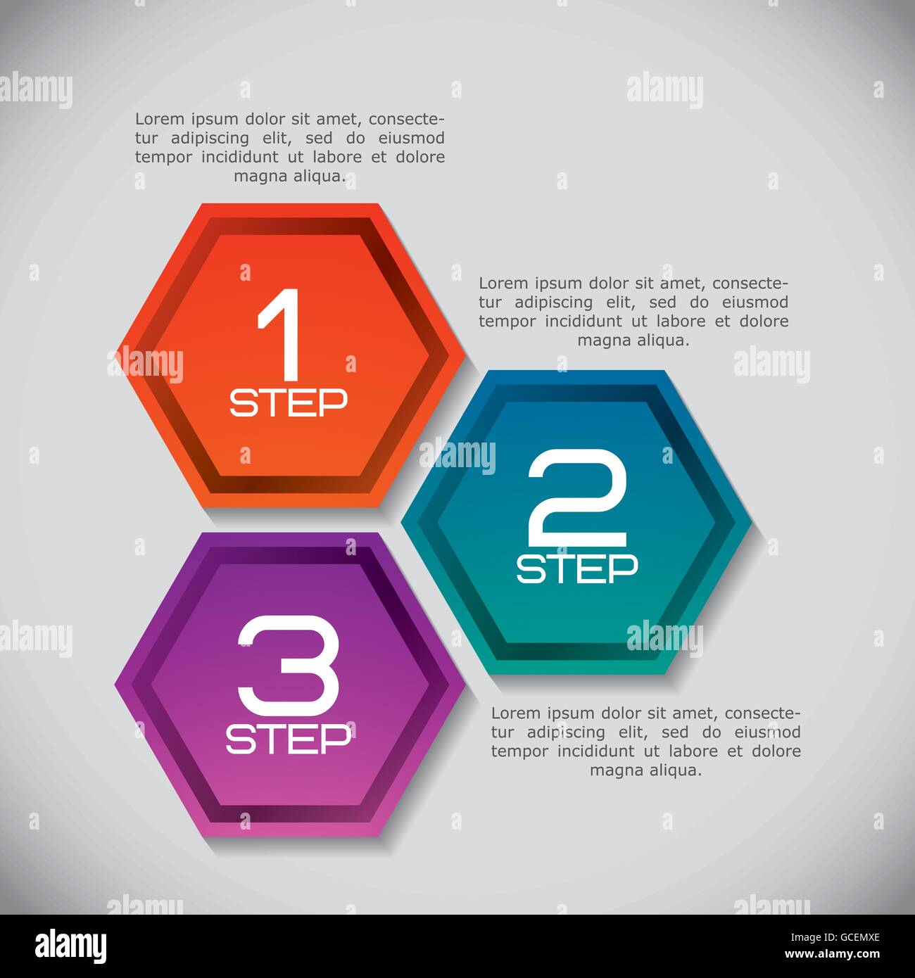 Infographic icon. Steps design. Vector graphic Stock Vector Image & Art ...