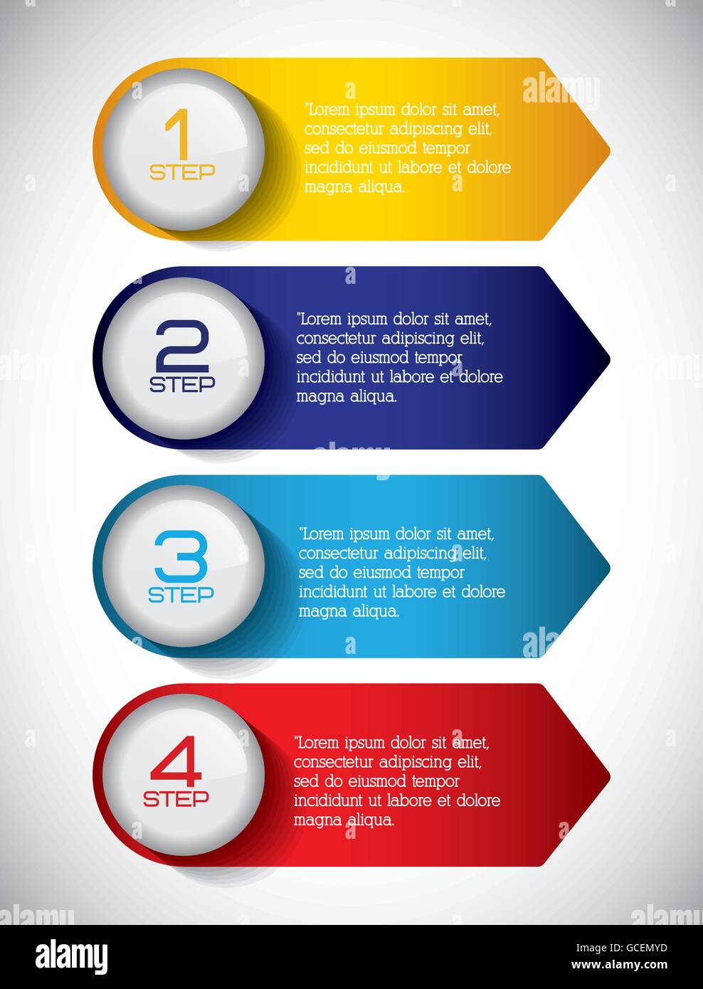 Infographic icon. Steps design. Vector graphic Stock Vector Image & Art ...