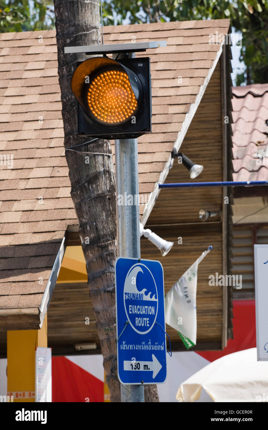 Thailand tsunami warning