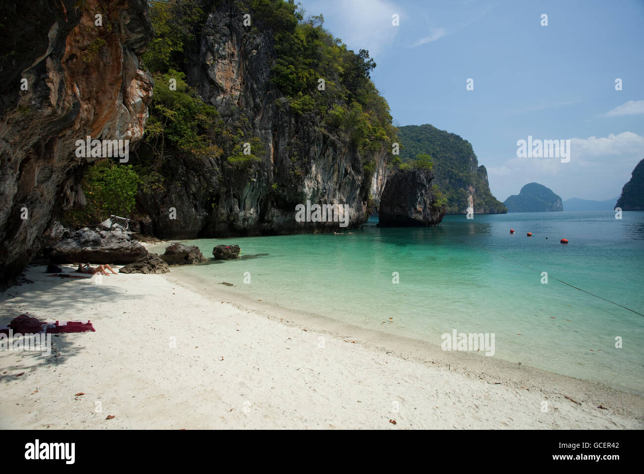 Hong Islands, Pakbia Island, Hong Lagoon, Rai Island, Phang Nga National Park, Ao Nang, Krabi Province, Thailand, Asia Stock Photo