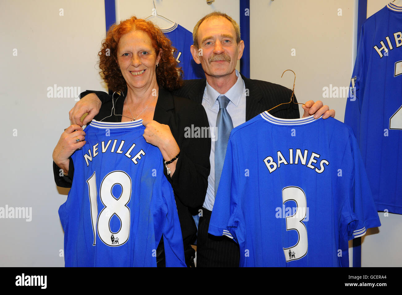 Soccer Everton Player of the Month Lunch Goodison Road Reception