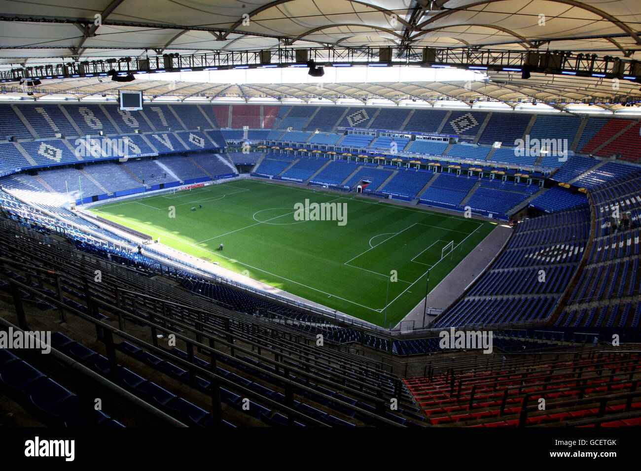 Soccer - Stadium Stock - Hsh Nordbank Arena Stock Photo - Alamy