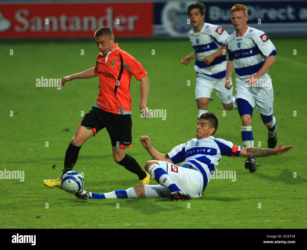 Soccer Football League Youth Alliance Cup Final Queens Park Rangers v Stockport Loftus