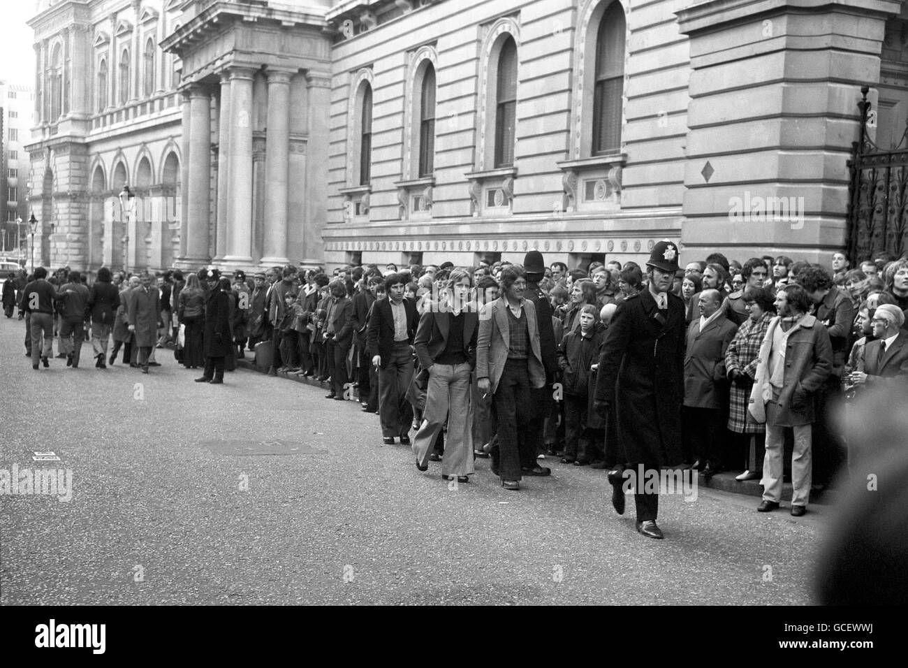 Politics 1974 General Election London Stock Photo Alamy