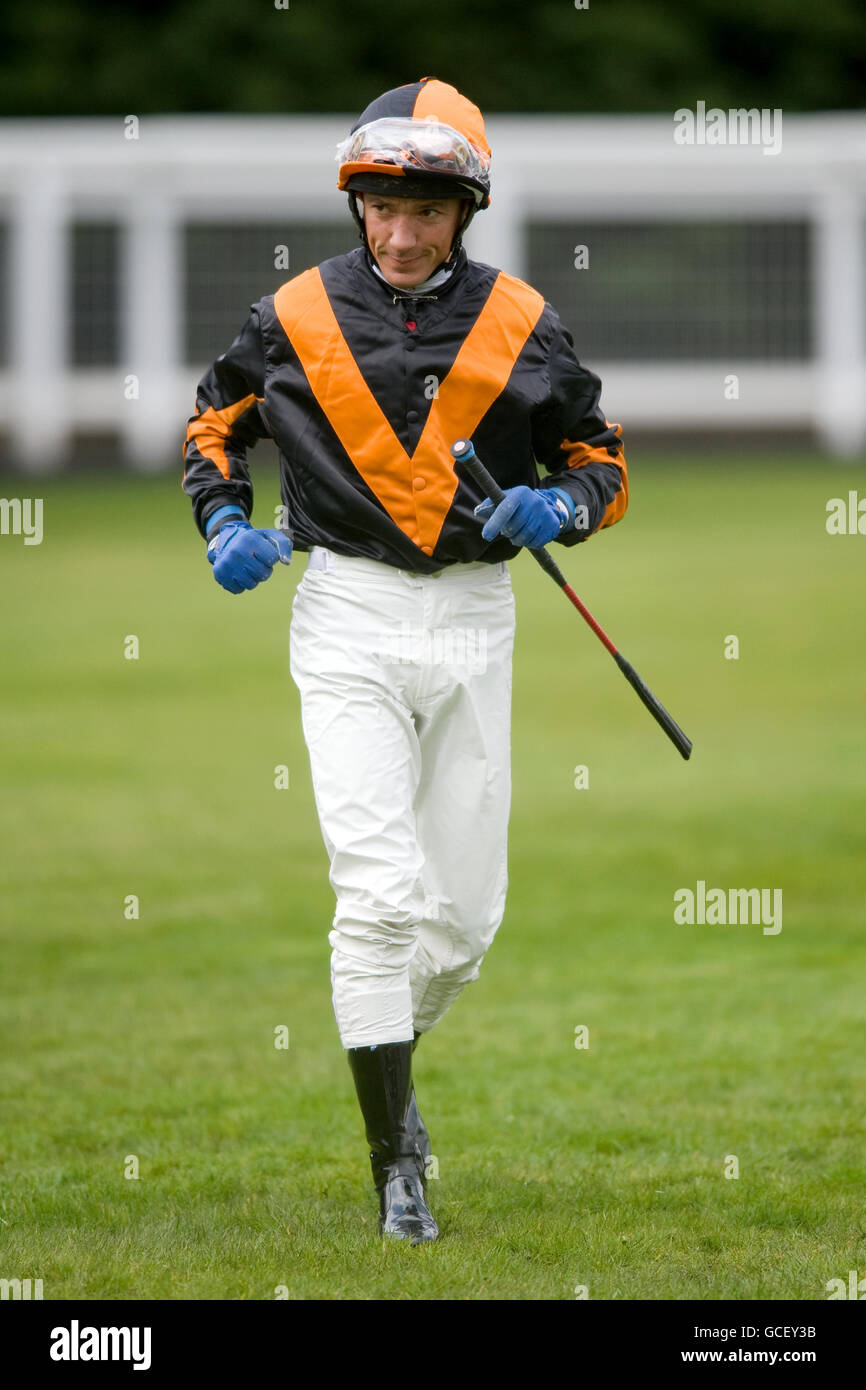 Horse Racing - Nottingham Racecourse - 7th March 2010. Jockey Frankie Dettori Stock Photo