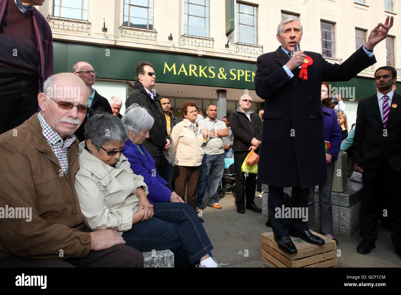 2010 General Election campaign Apr 12th Stock Photo Alamy