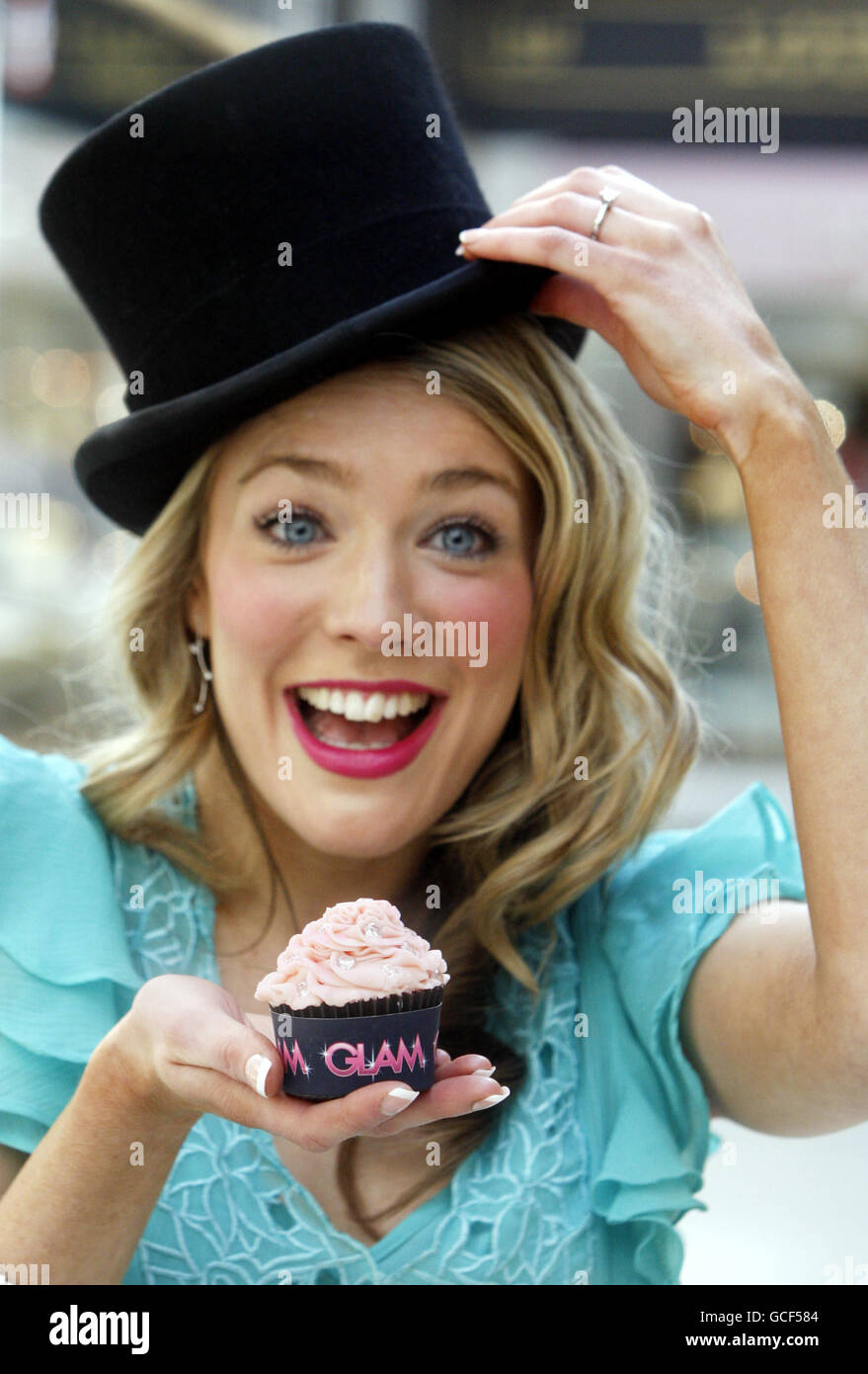 100,000 during a photocall at Rox in Glasgow to promote female consumer event Glam. Stock Photo