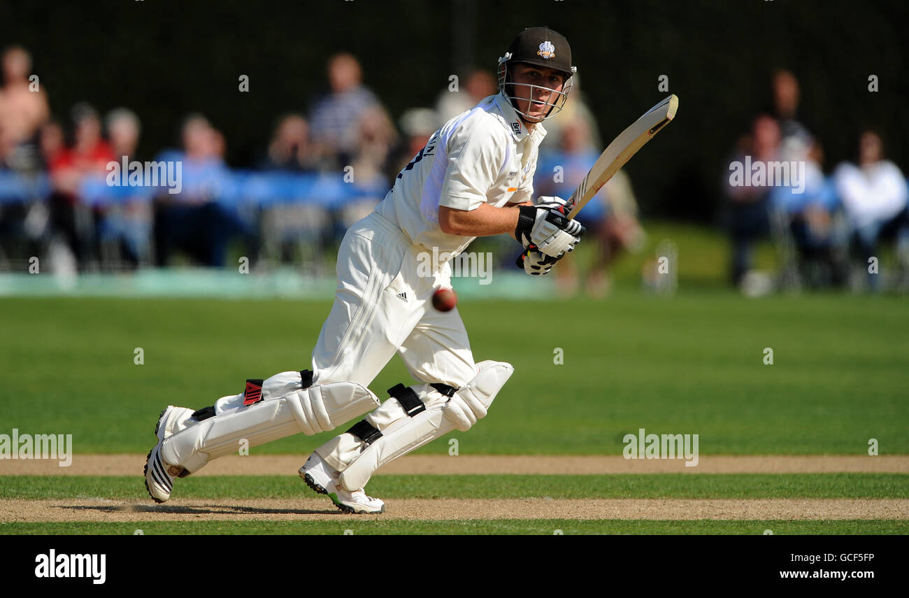 Surrey's Rory Hamilton-Brown scored 125 against Worcestershire. Stock Photo