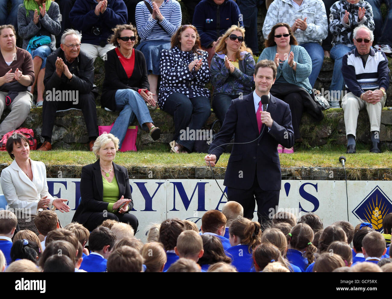 2010 General Election campaign Apr 21st Stock Photo Alamy