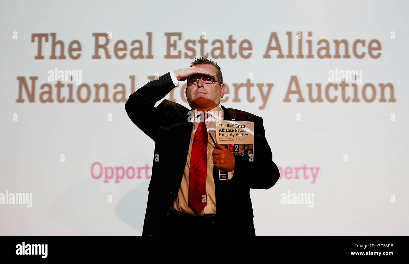 First National Property auction Ireland Stock Photo Alamy