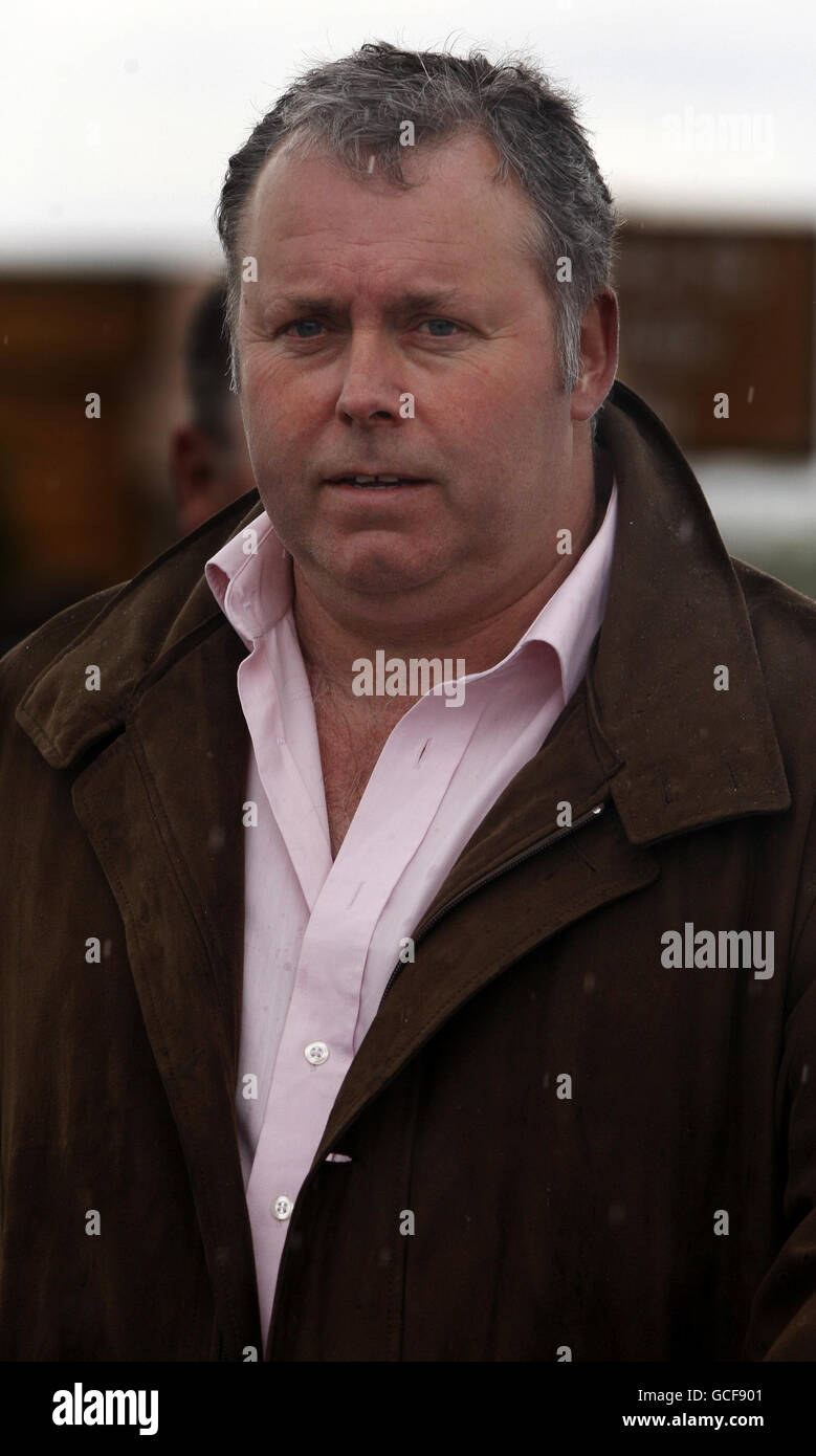 Willie McKay Horse race owner and Football players Agent at Doncaster