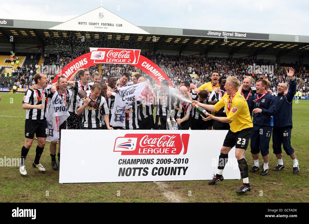 Soccer CocaCola Football League Two Notts County v Cheltenham Town