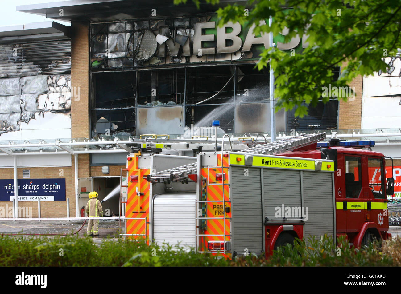 Burned out remains fatal hi-res stock photography and images - Alamy