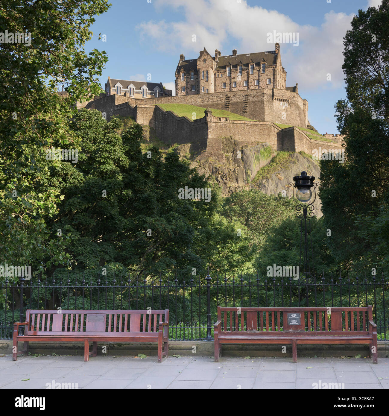 Edinburgh Castle; Edinburgh, Scotland Stock Photo