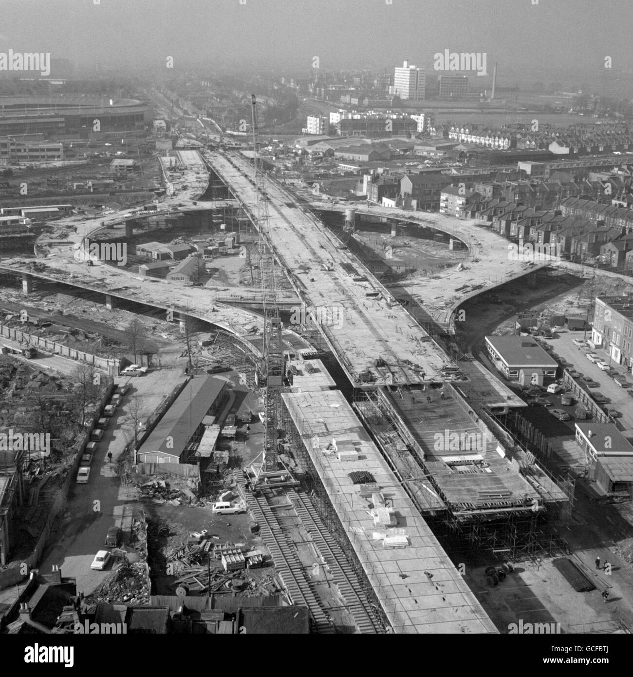 Transport Westway A40 Extension London Stock Photo Alamy