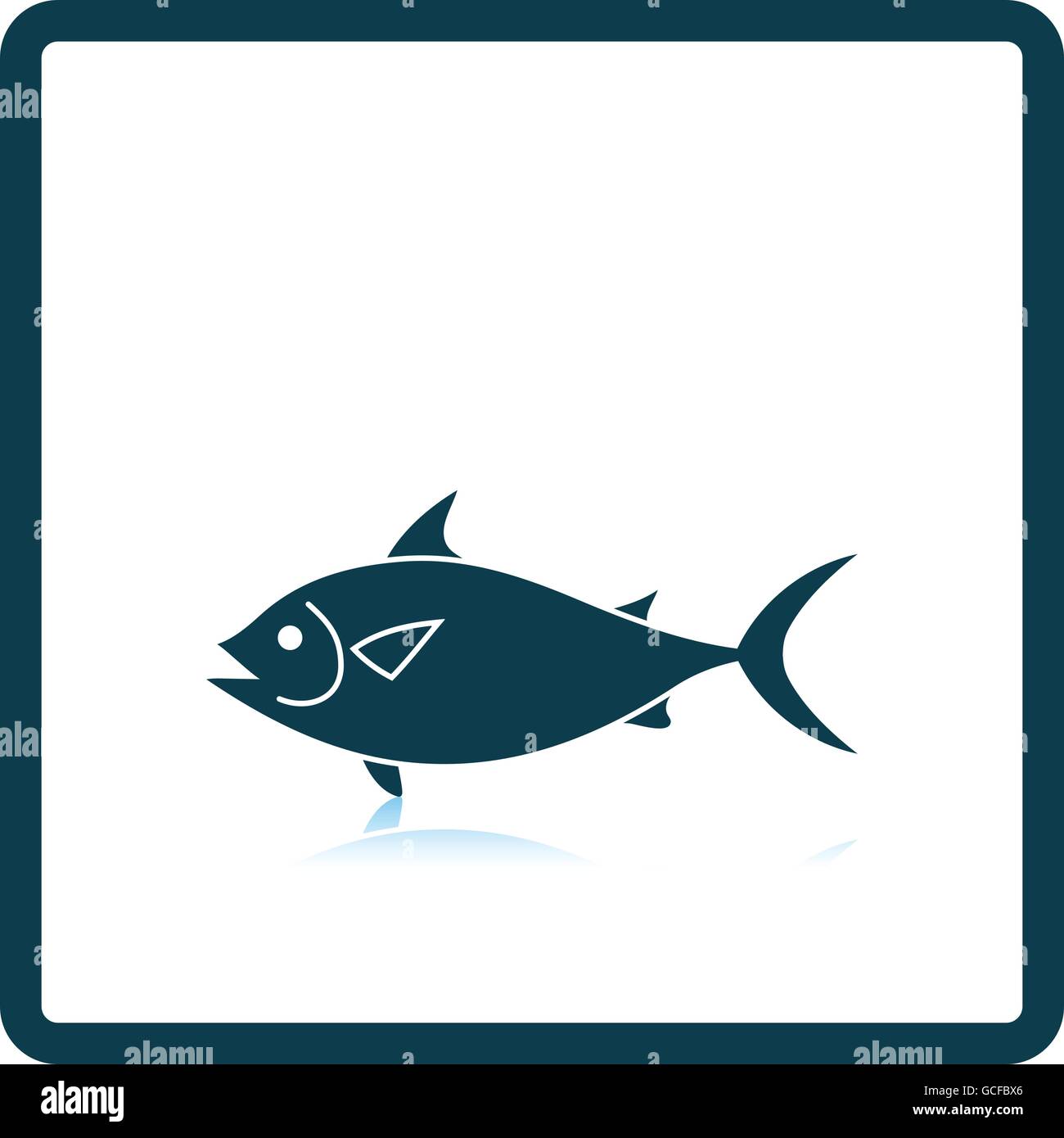Underwater reflection fish Stock Vector Images - Alamy