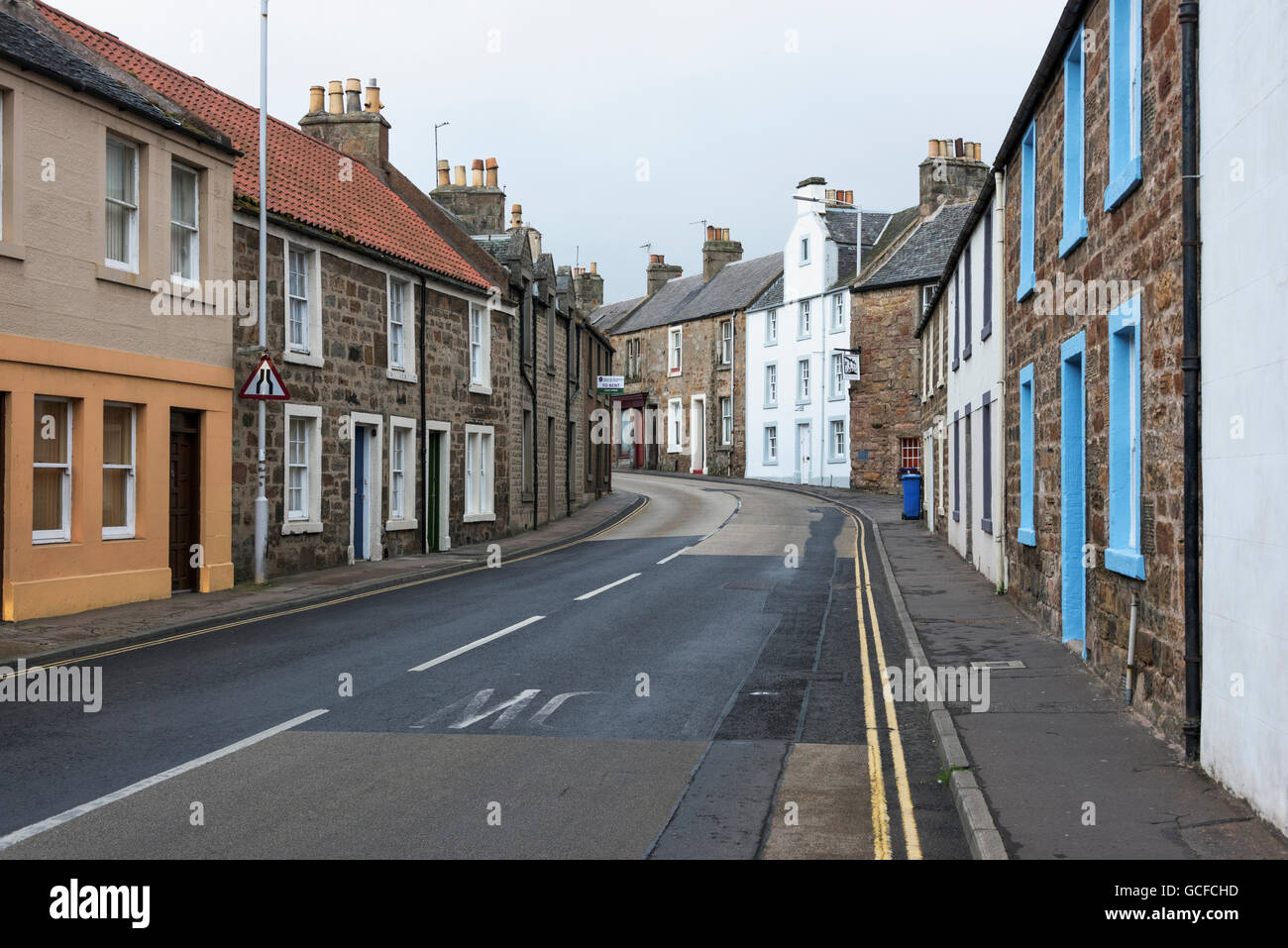 Quiet road scotland hi-res stock photography and images - Alamy