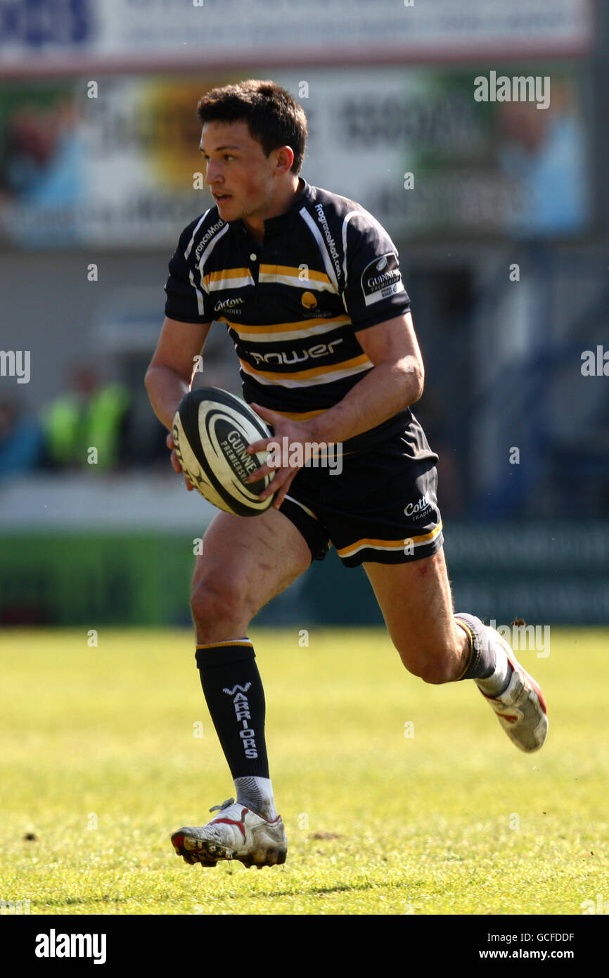 Rugby Union - Guinness Premiership - Worcester Warriors v London Wasps - Sixways. Johnny Arr, Worcester Warriors Stock Photo