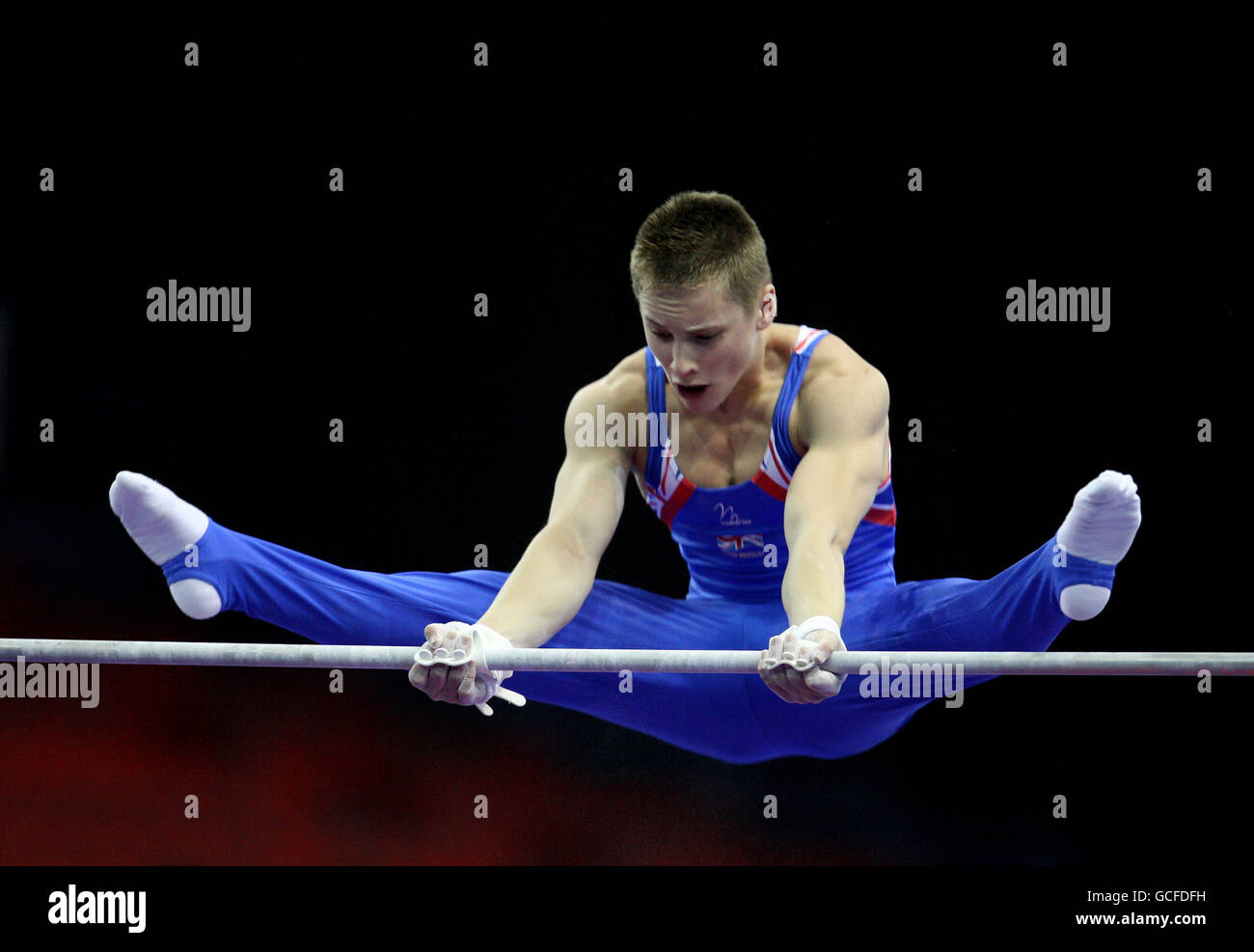 Gymnastics Mens European Championships 2010 Day One National Indoor Arena. Great Britain's