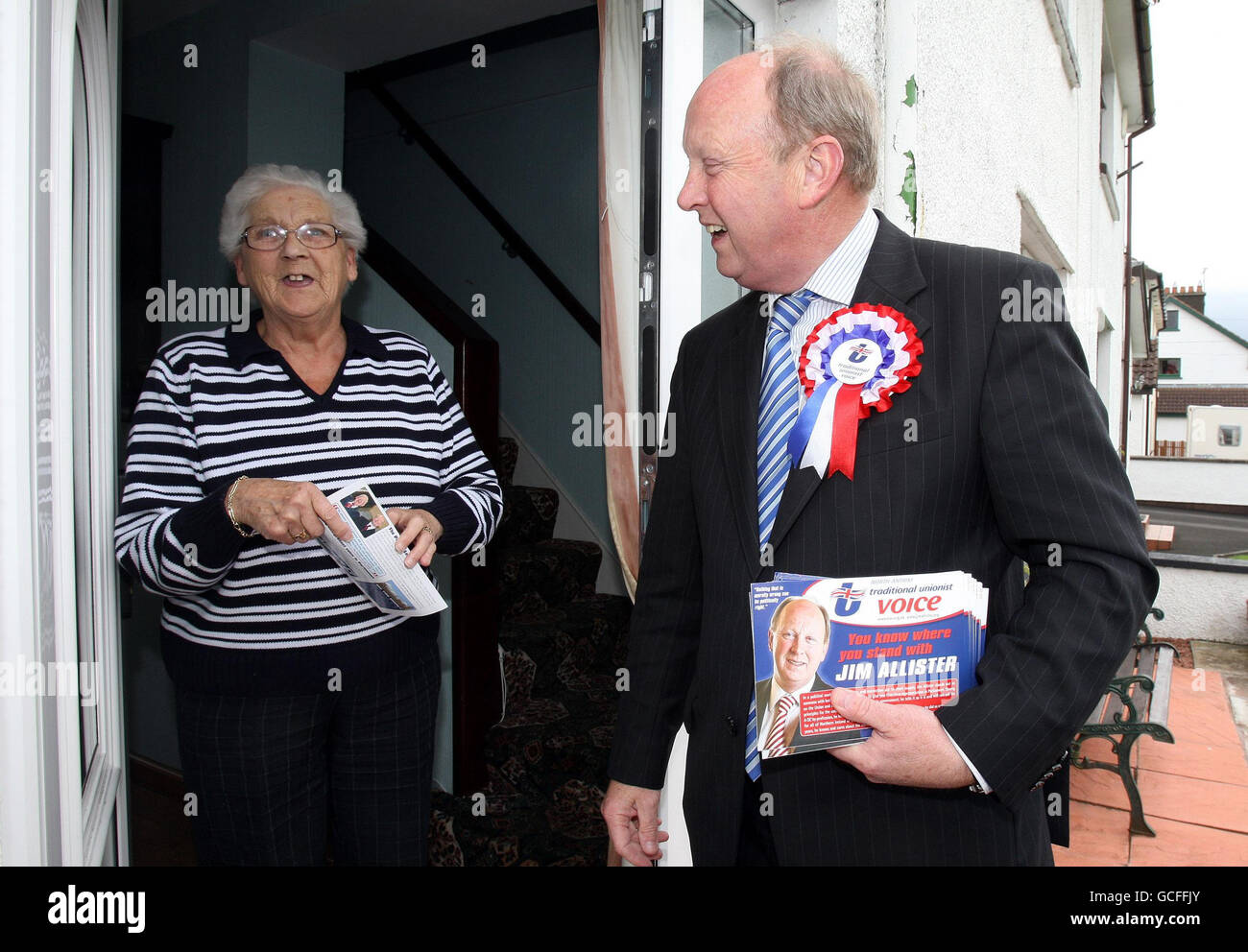 Leader traditional unionist voice hires stock photography and images