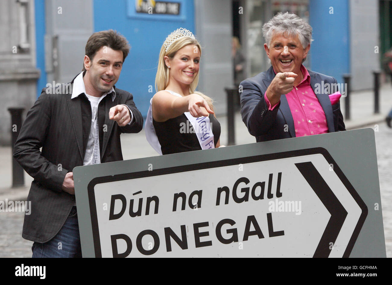 Donegal Live launch - Ireland Stock Photo