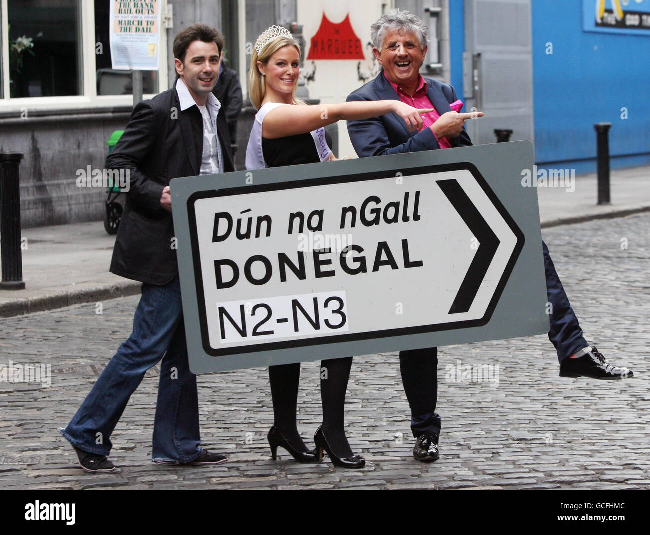 Donegal Live launch - Ireland Stock Photo