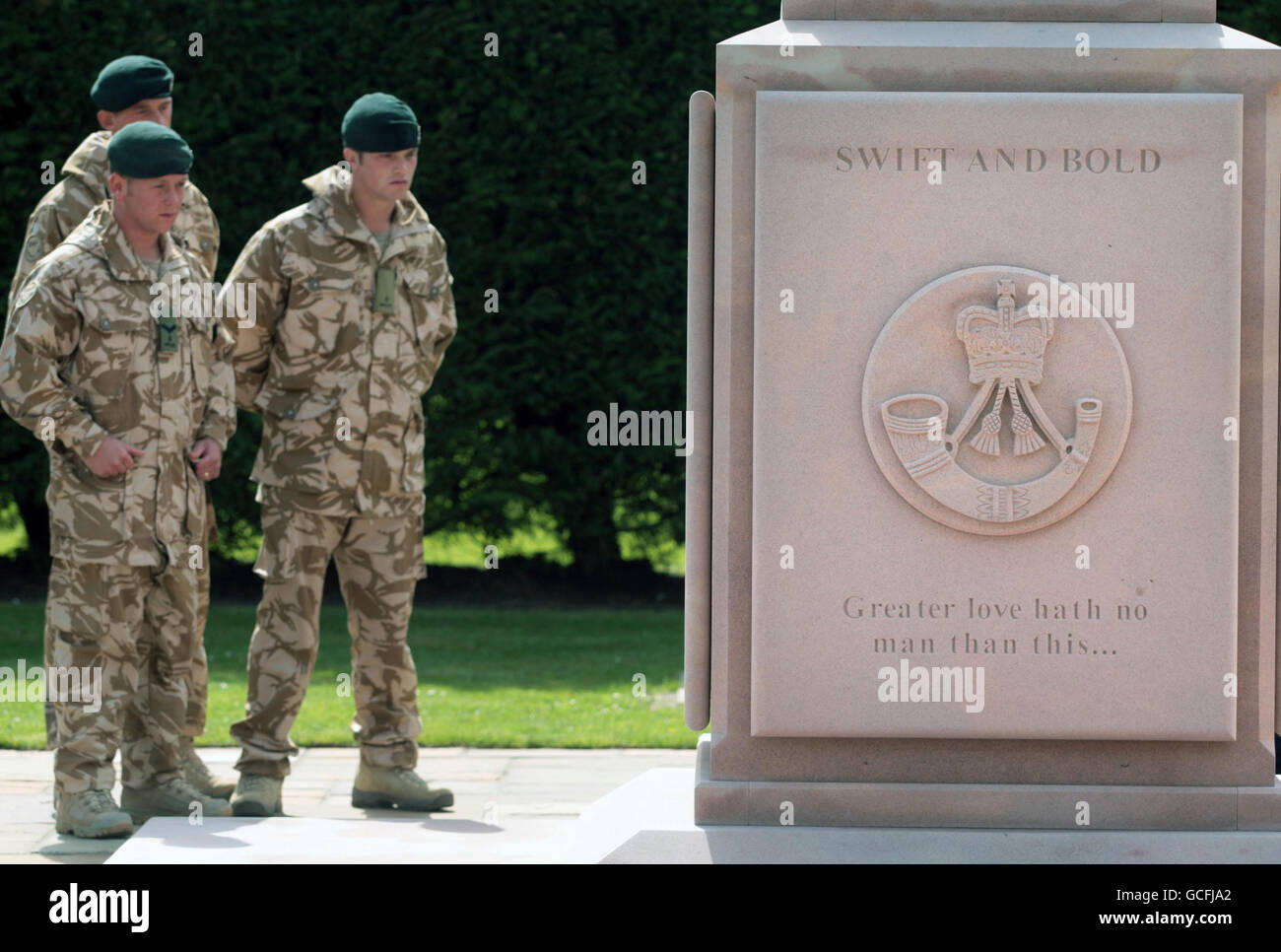 Soldiers of 3rd Battalion The Rifles and B Company of The Royal Scots ...