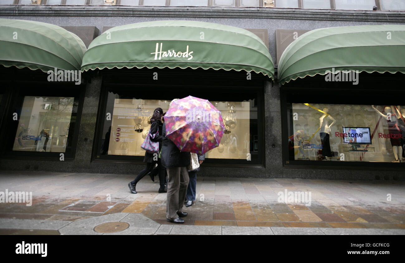 Sale of Harrods Stock Photo Alamy