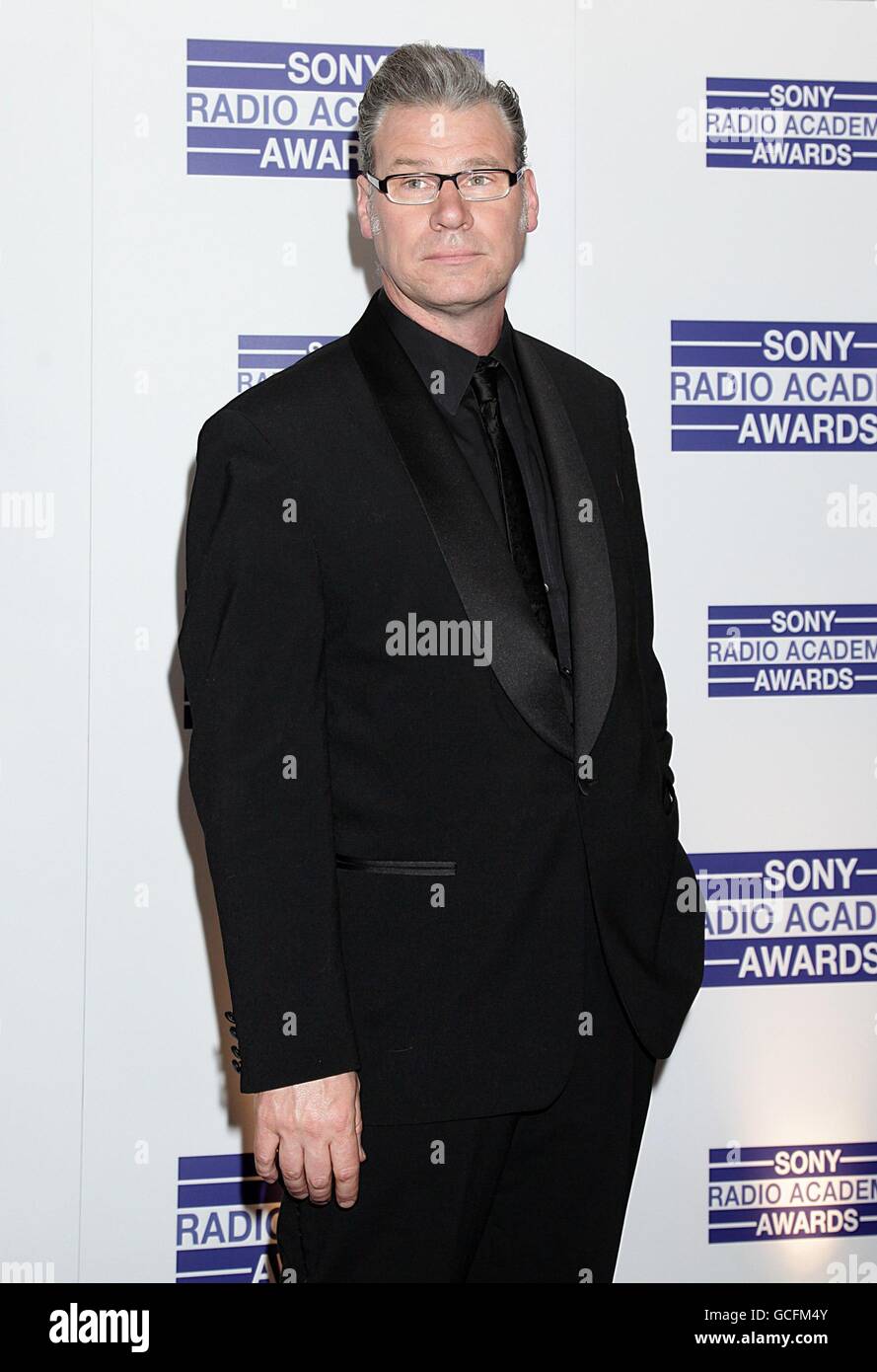 Mark kermode arriving sony radio academy awards grosvenor house hotel