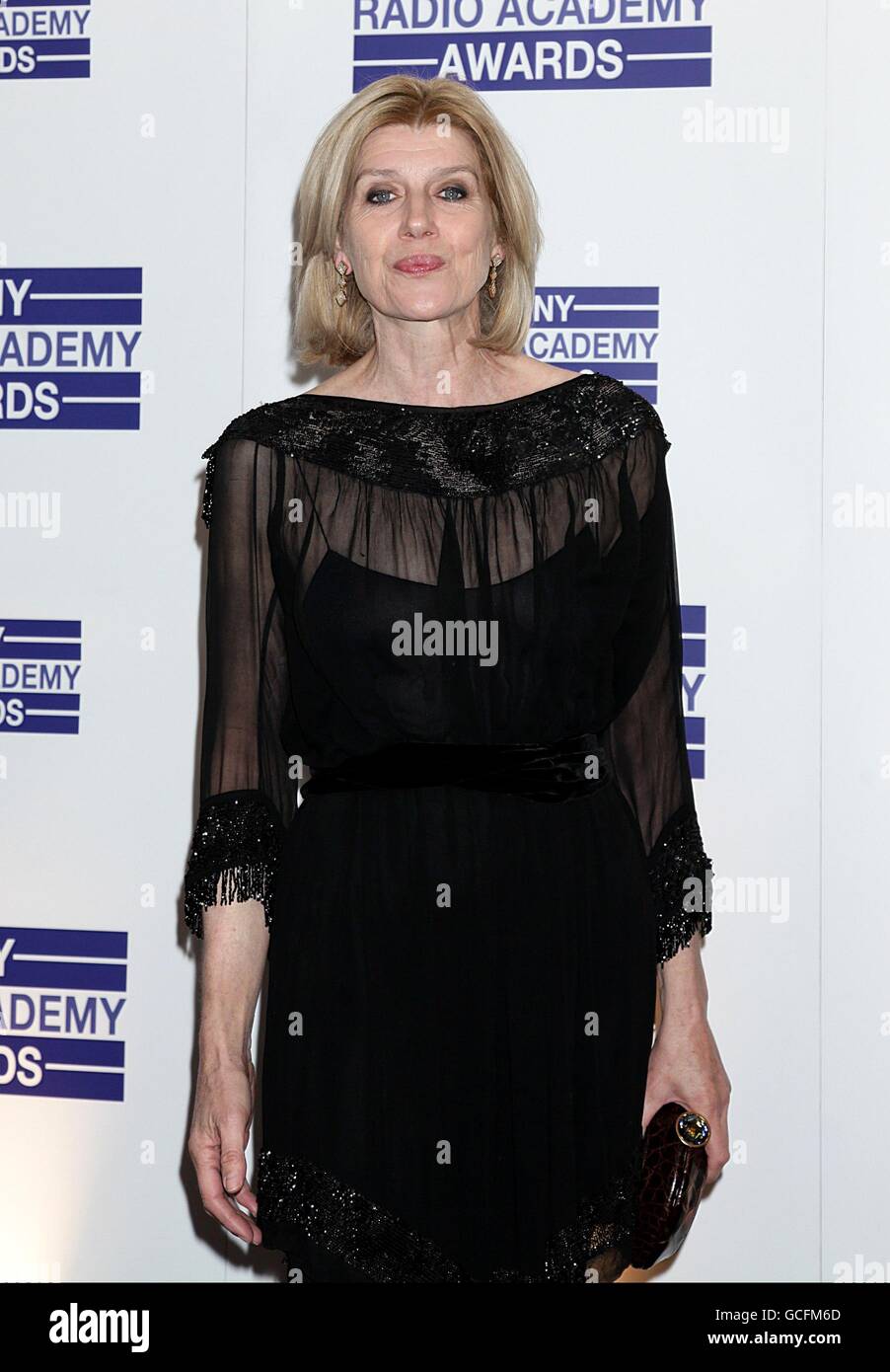 Selina Scott arriving for the Sony Radio Academy Awards 2010 at the Grosvenor House Hotel, London Stock Photo