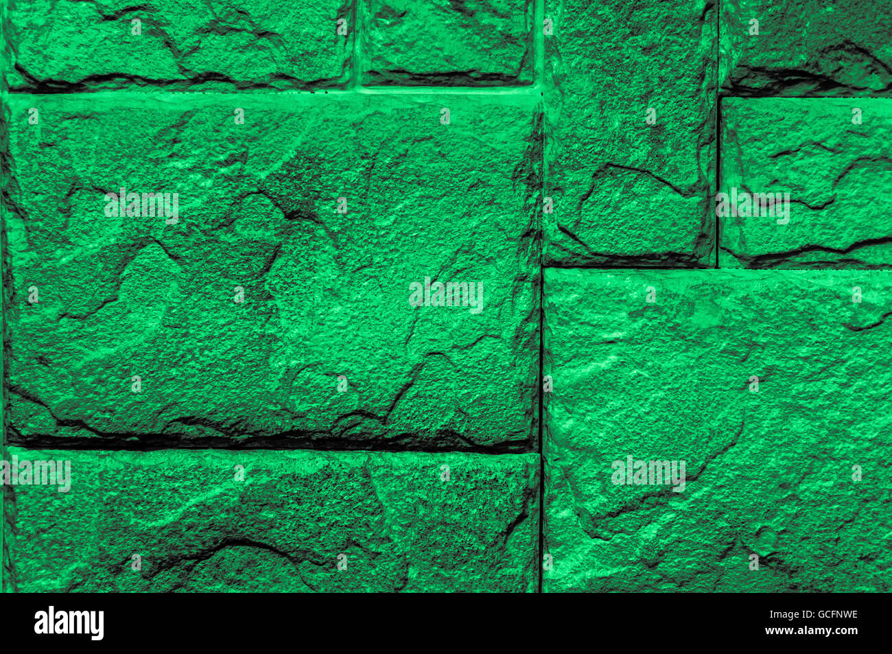 mint green grayish light greenish Brick wall closeup Background Screen