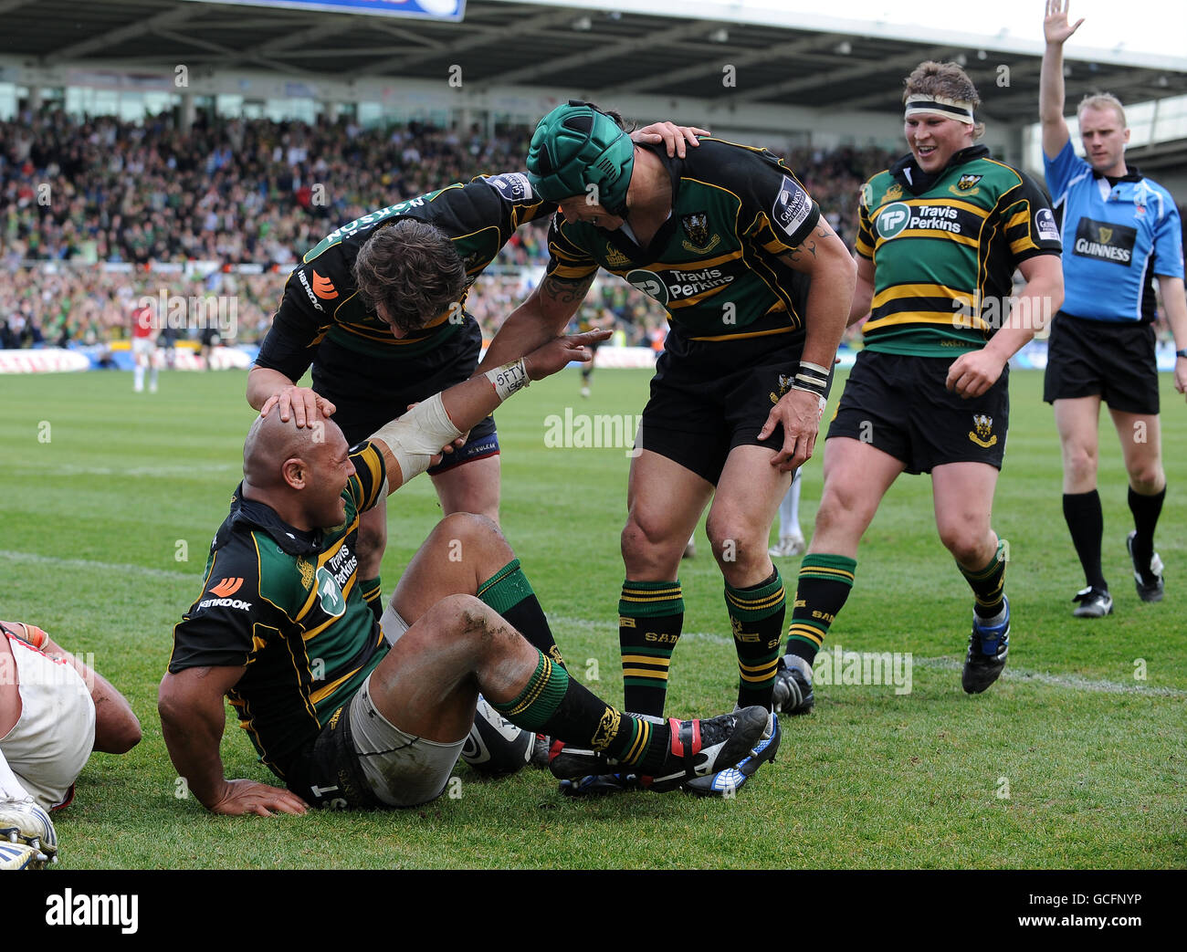 Rugby Union Guinness Premiership Semi Final Northampton Saints V