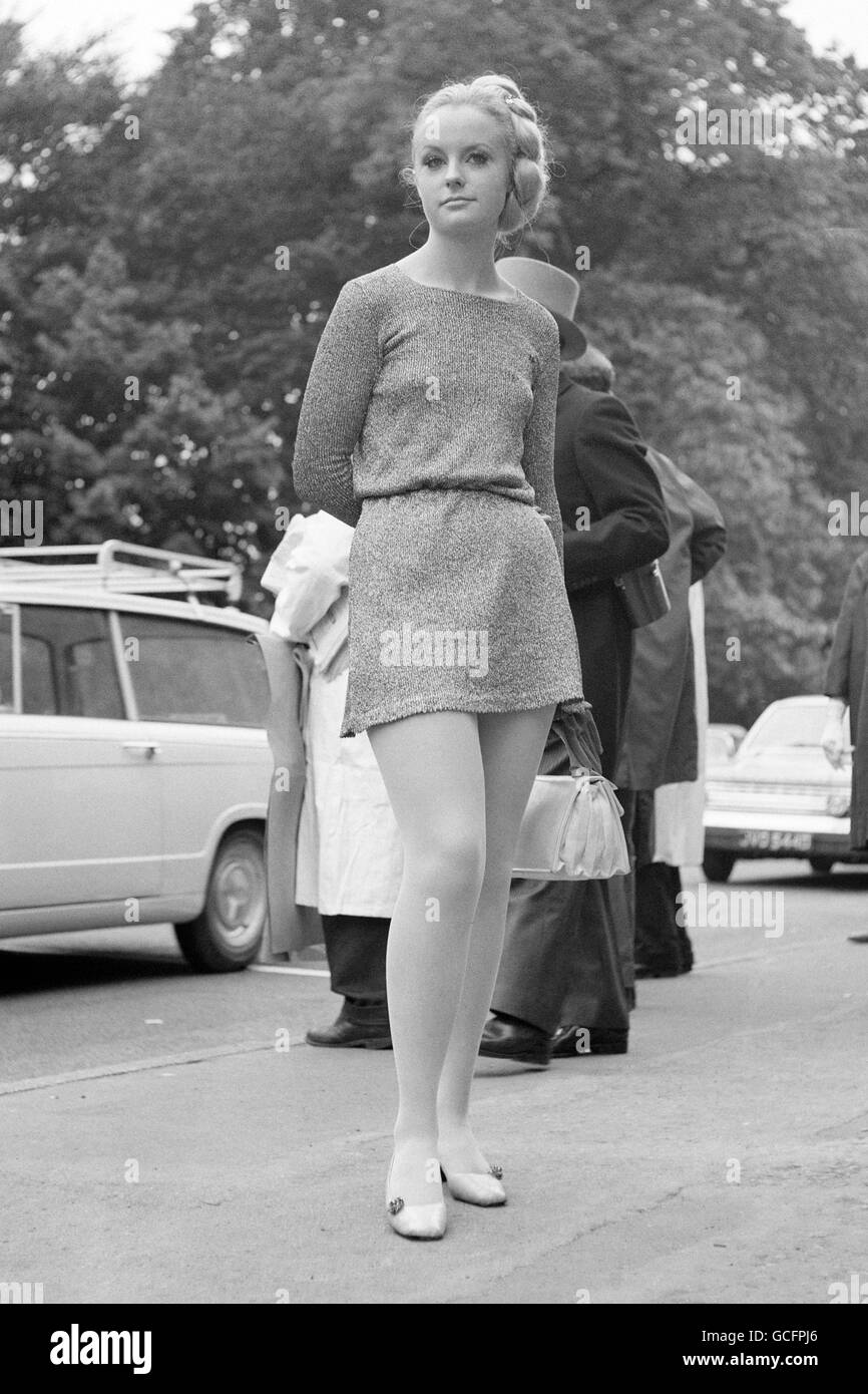 Mini skirt 1967 hi-res stock photography and images - Alamy