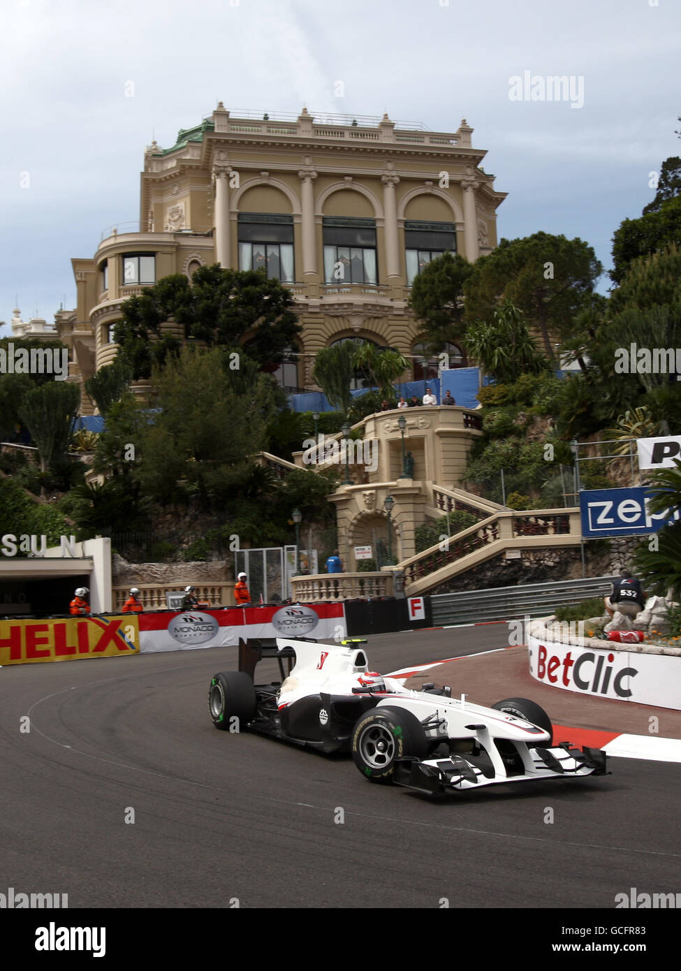 Formula One Motor Racing - Monaco Grand Prix - Practice and Qualifying - Circuit de Monaco. Kamui Kobayashi (JPN), BMW Sauber. Stock Photo