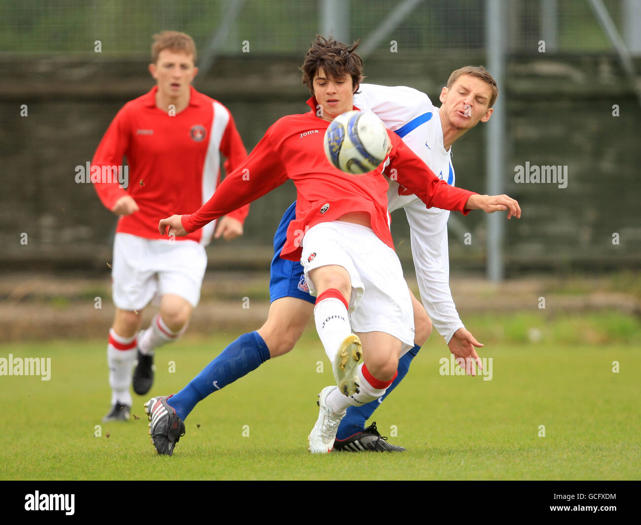 Soccer - Premier Academy League U18 - Group A - Charlton Athletic v Crystal Palace - Sparrows Lane Stock Photo