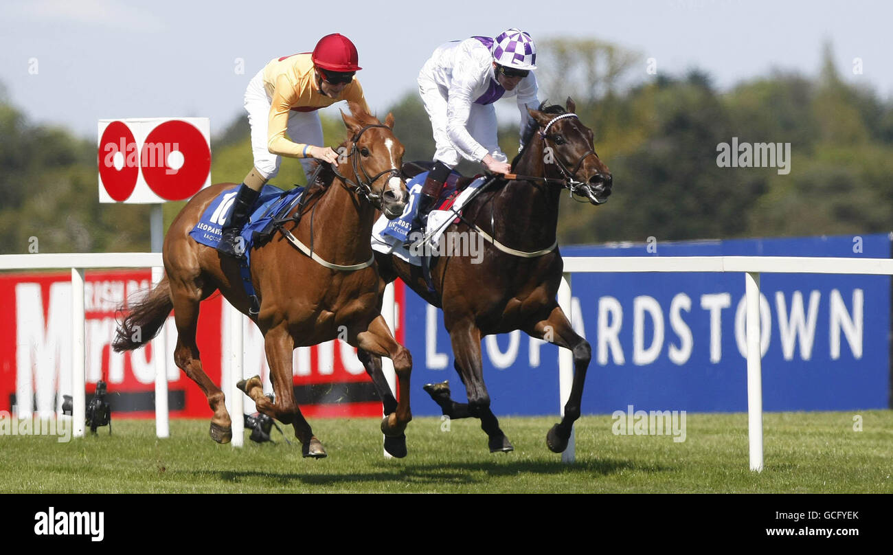 Horse Racing - Derrinstown Derby Trial - Leopardstown Racecourse Stock Photo